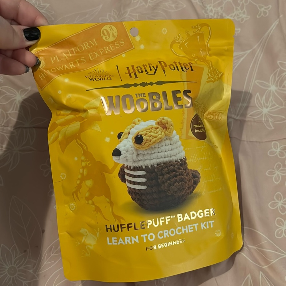 Woobles Hifflepuff Badger Crochet Kit